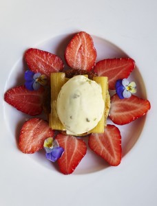 Dessert served at at No. 34 in Bournemouth