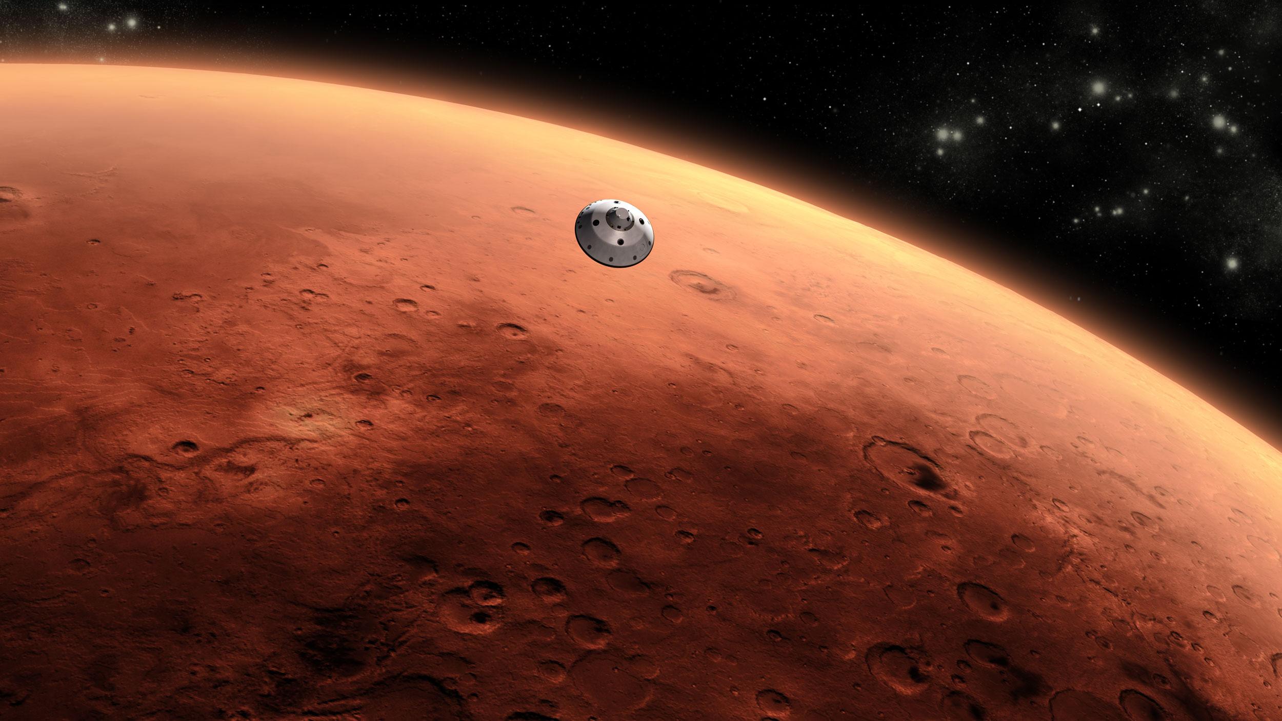 Mars - Credit to Nasa